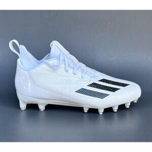 Adidas Adizero Scorch Men's Football Cleats White / Black 9 US Size NWB